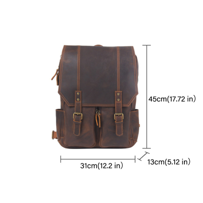 Vintage Genuine Leather Backpack VB02-KKICO