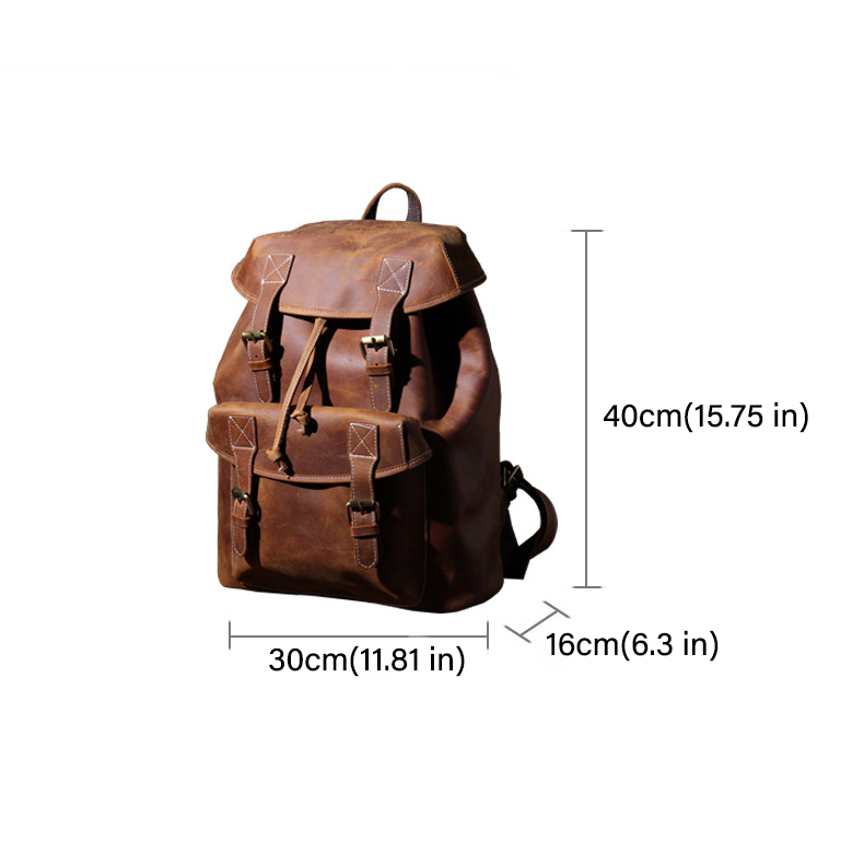 Vintage Genuine Leather Backpack VB03-KKICO