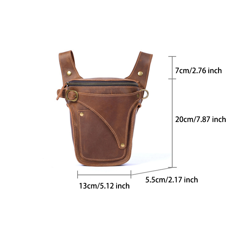 Vintage Genuine Leather Waist Bag VB04-KKICO