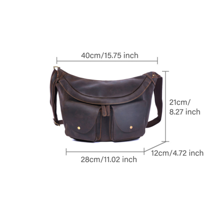 Vintage Genuine Leather Chest Bag VB16