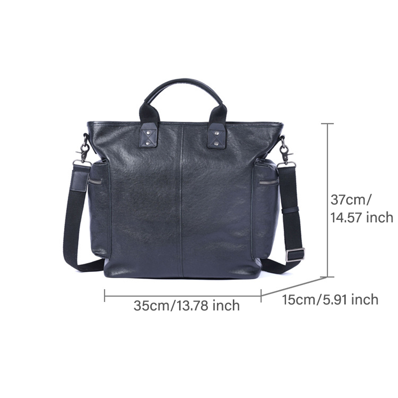 Vintage Genuine Leather Shoulder Bag Briefcase VB19