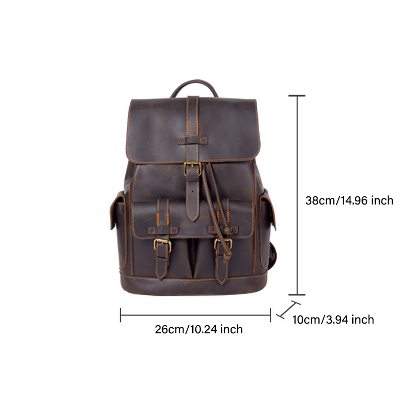 Vintage Genuine Leather Backpack VB29