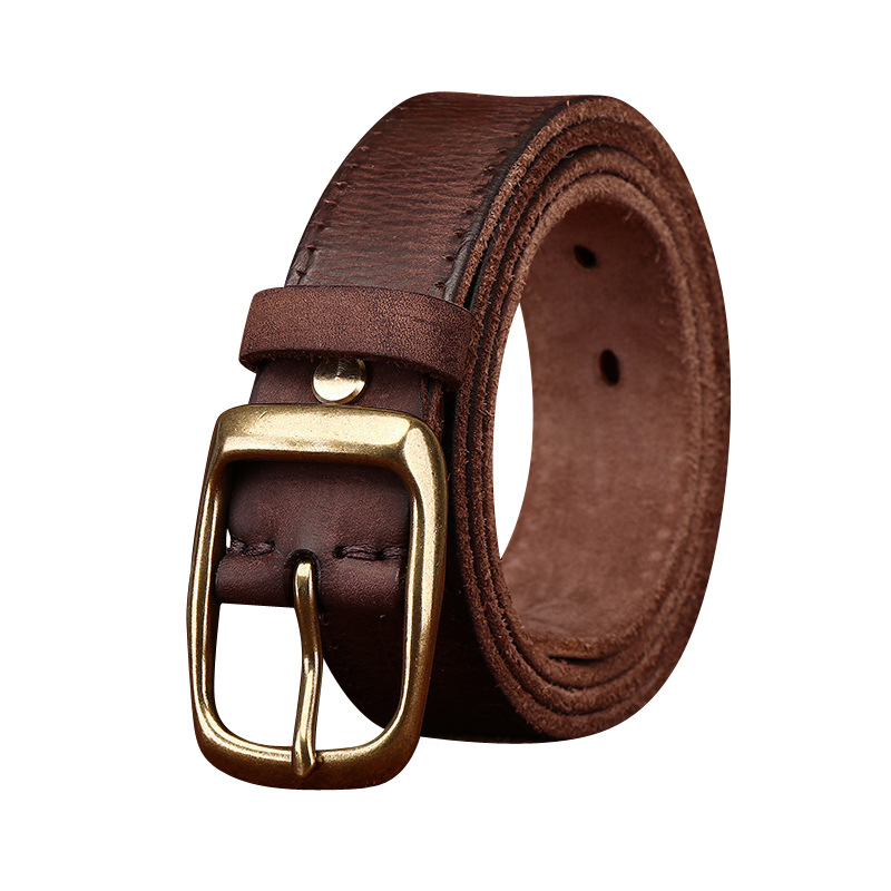 Rustic Leather Everyday Belt Wide 3.3CM  B31-KKICO