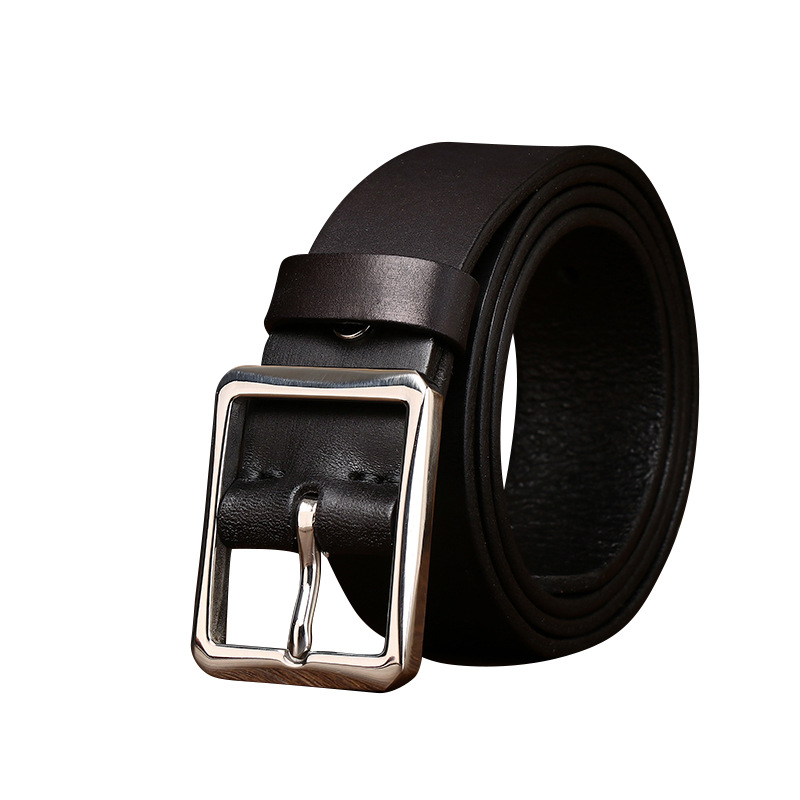 Vintage Genuine Leather Belt Wide 3.8CM B80-KKICO