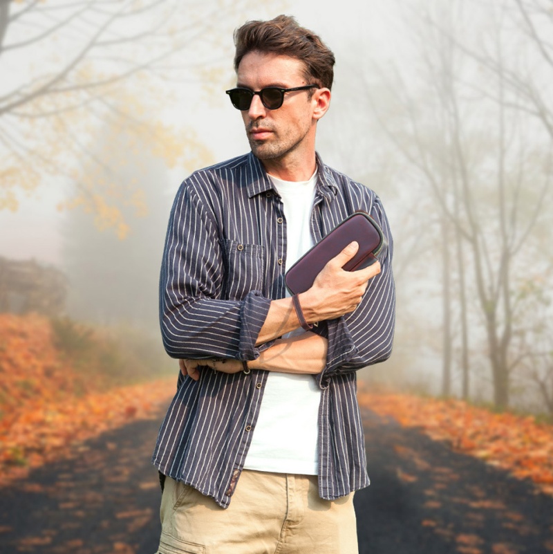 Vintage Smoking Accessories Storage Bag AB01