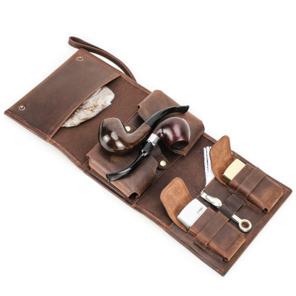 Vintage Multifunctional Protable Pipe Storage Bag AB02