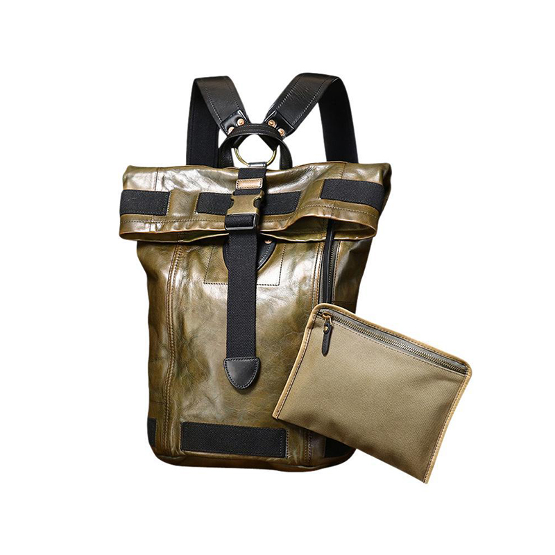 Vintage Genuine Leather Backpack VB01