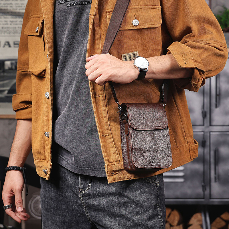 Vintage Genuine Leather Shoulder Bag VB24