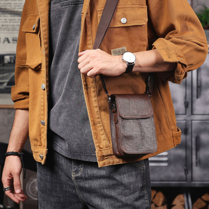 Vintage Genuine Leather Shoulder Bag VB24