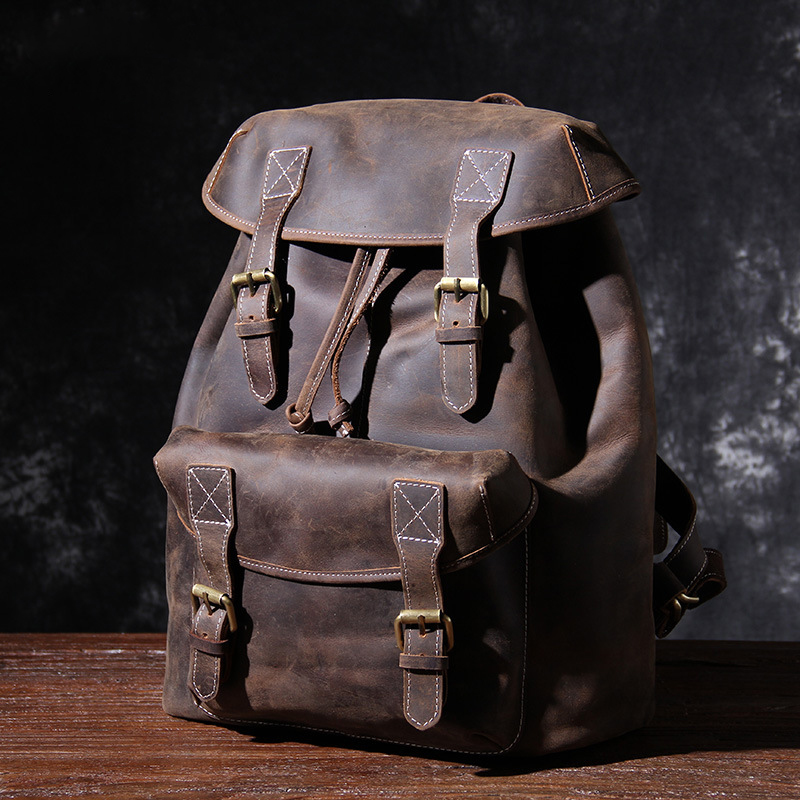 Vintage Genuine Leather Backpack VB03