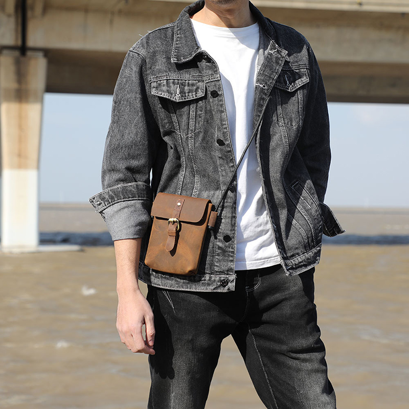 Vintage Genuine Leather Shoulder Bag VB20-KKICO