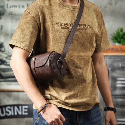 Vintage Genuine Leather Shoulder Bag VB23