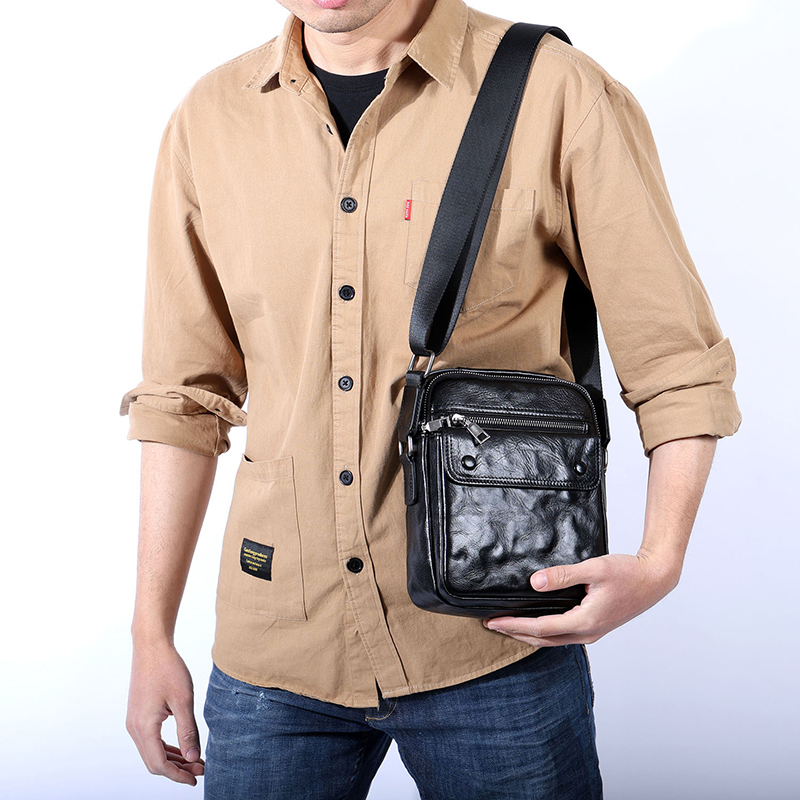 Vintage Genuine Leather Shoulder Bag VB25