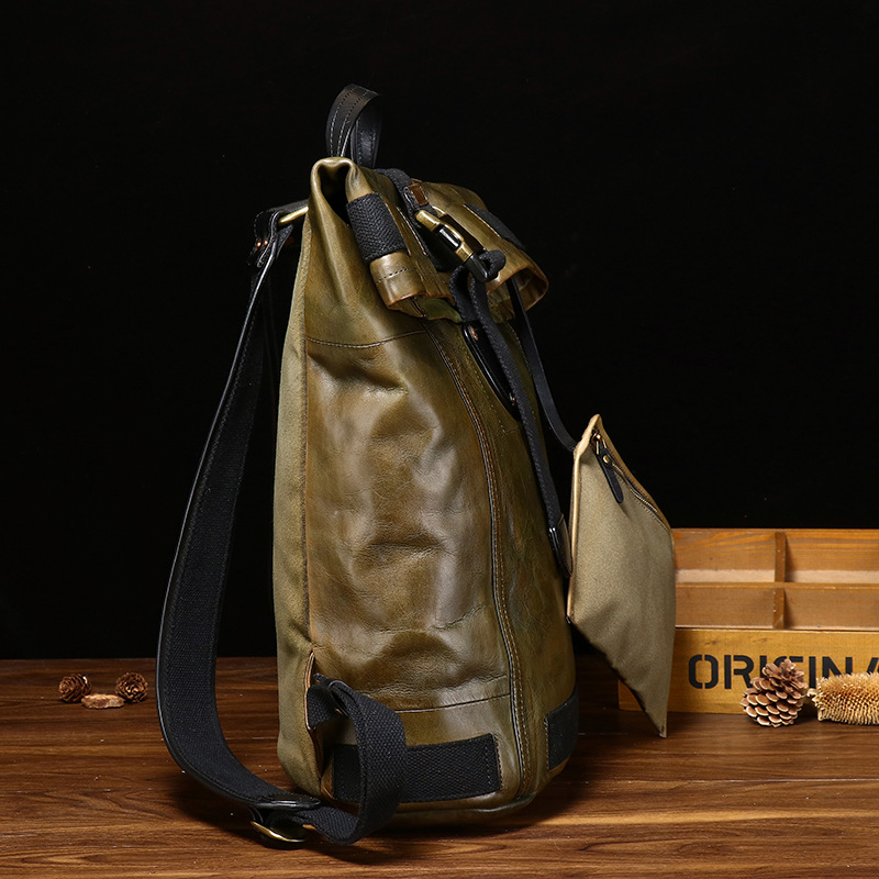 Vintage Genuine Leather Backpack