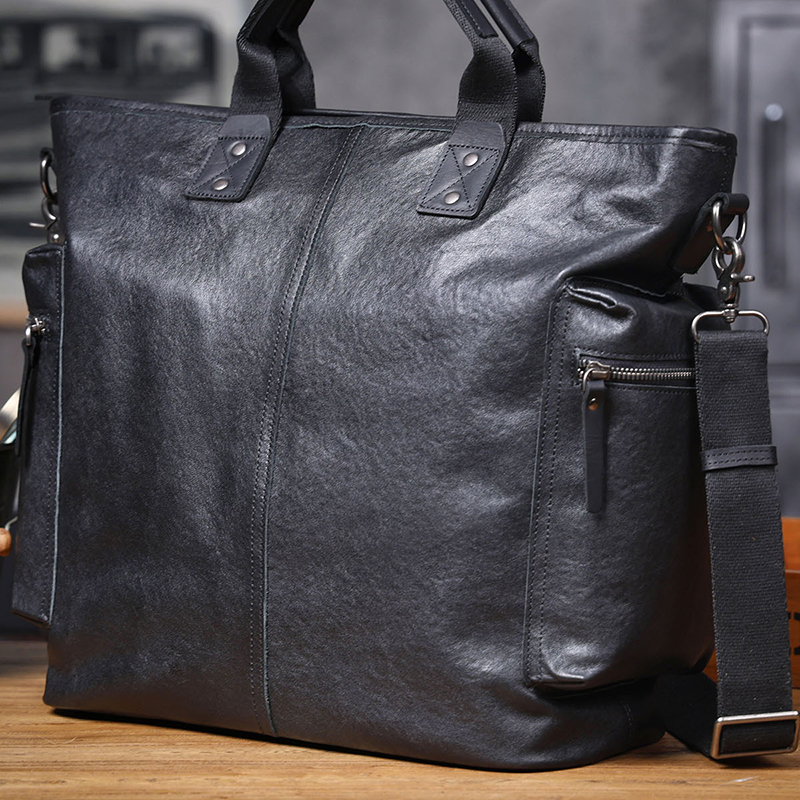 Vintage Genuine Leather Shoulder Bag Briefcase VB19-KKICO
