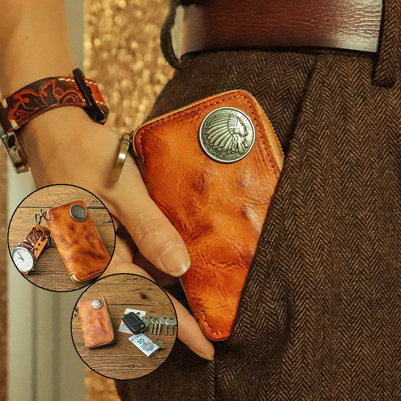 Vintage Genuine Leather Wallet LW07-KKICO