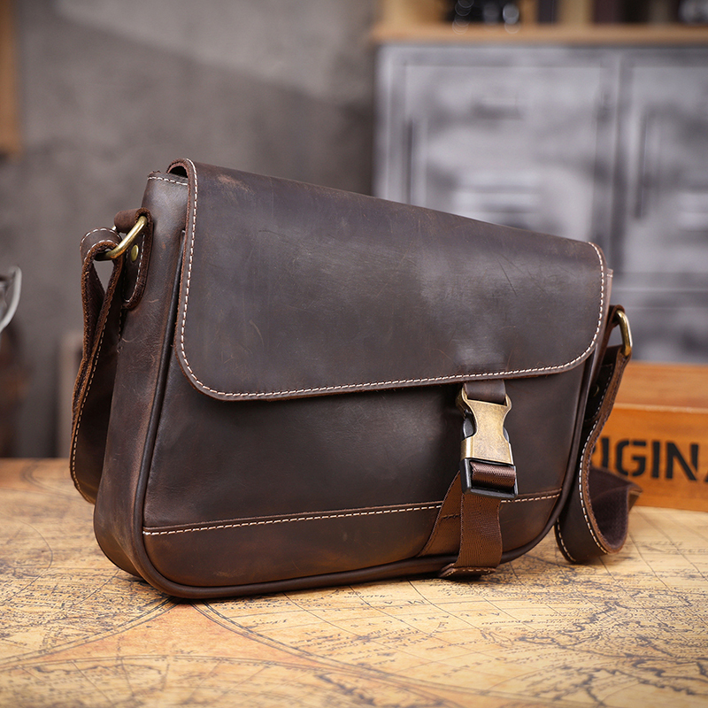 Genuine Leather Vintage Messenger Bag VB33