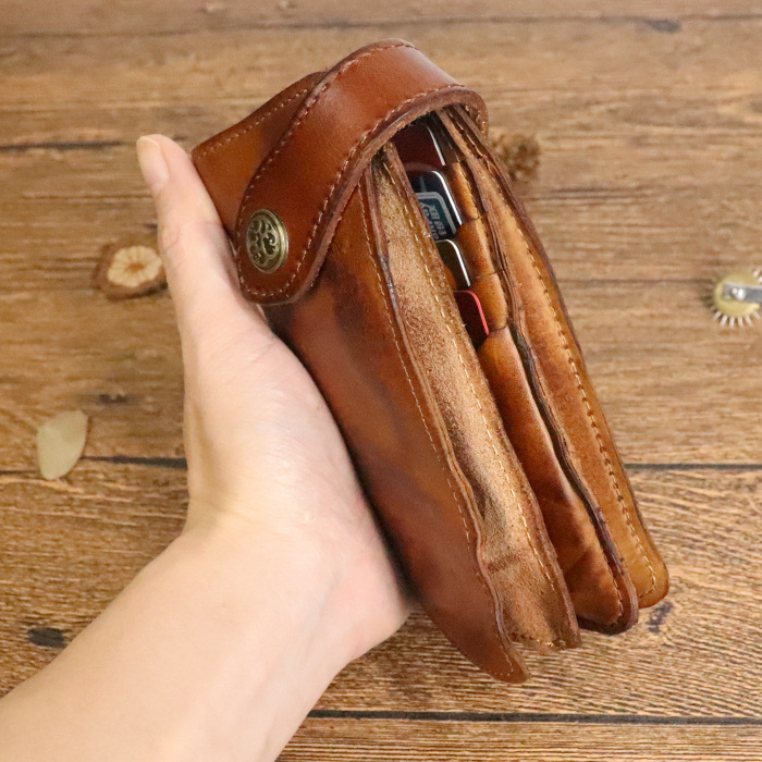 Vintage Genuine Leather Wallet LW08-KKICO