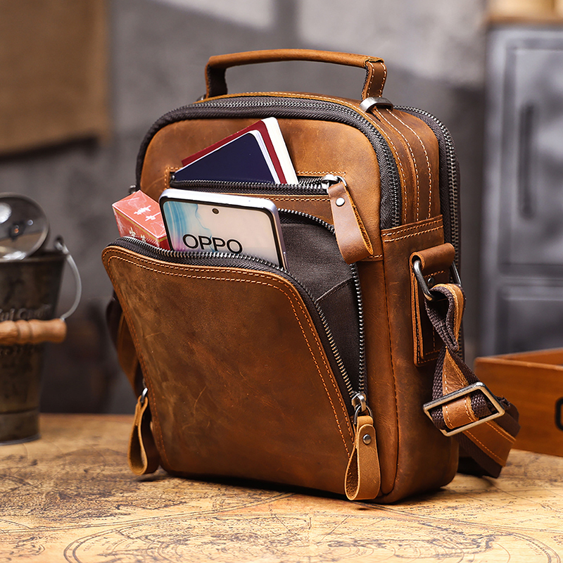 Vintage Genuine Leather Shoulder Bag VB30-KKICO