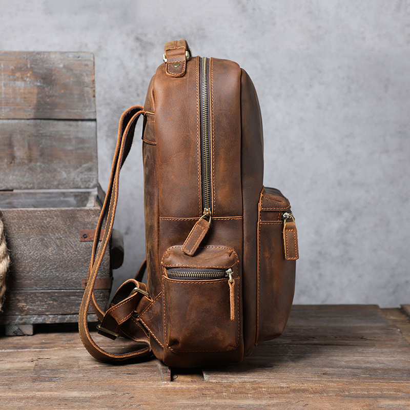 Vintage Genuine Leather Backpack VB37-KKICO