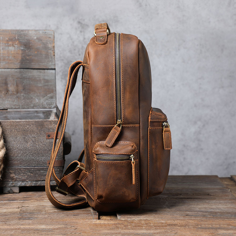 Vintage Genuine Leather Backpack VB37-KKICO