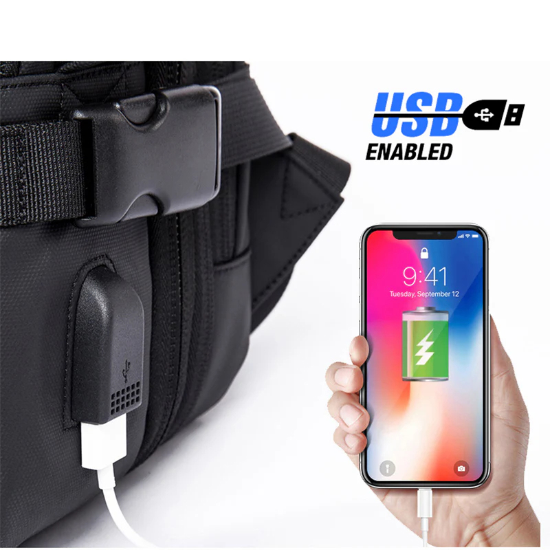 Pro-Carry Waterproof Expandable Backpack: Flight-Approved Travel Gear