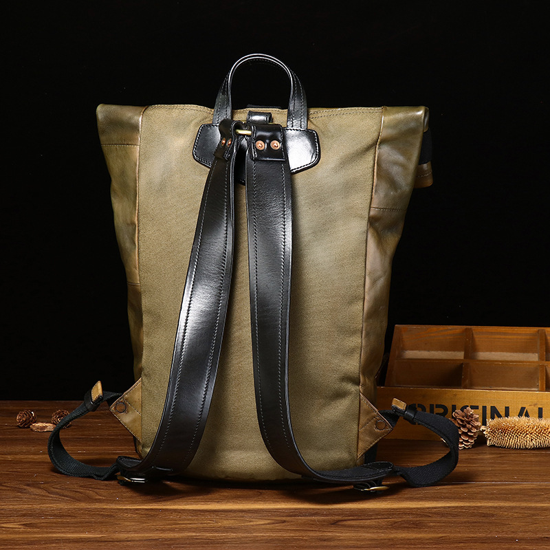 Vintage Genuine Leather Backpack