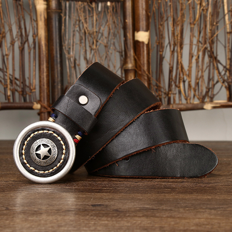 Trendy Retro Belt Wide 3.8CM B46