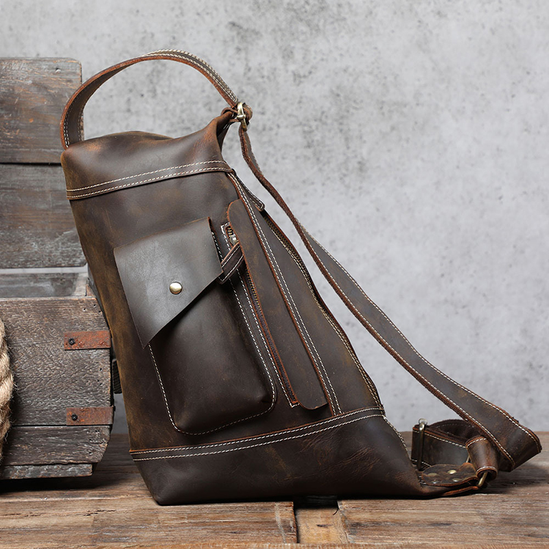 Vintage Genuine Leather Shoulder Bag VB14