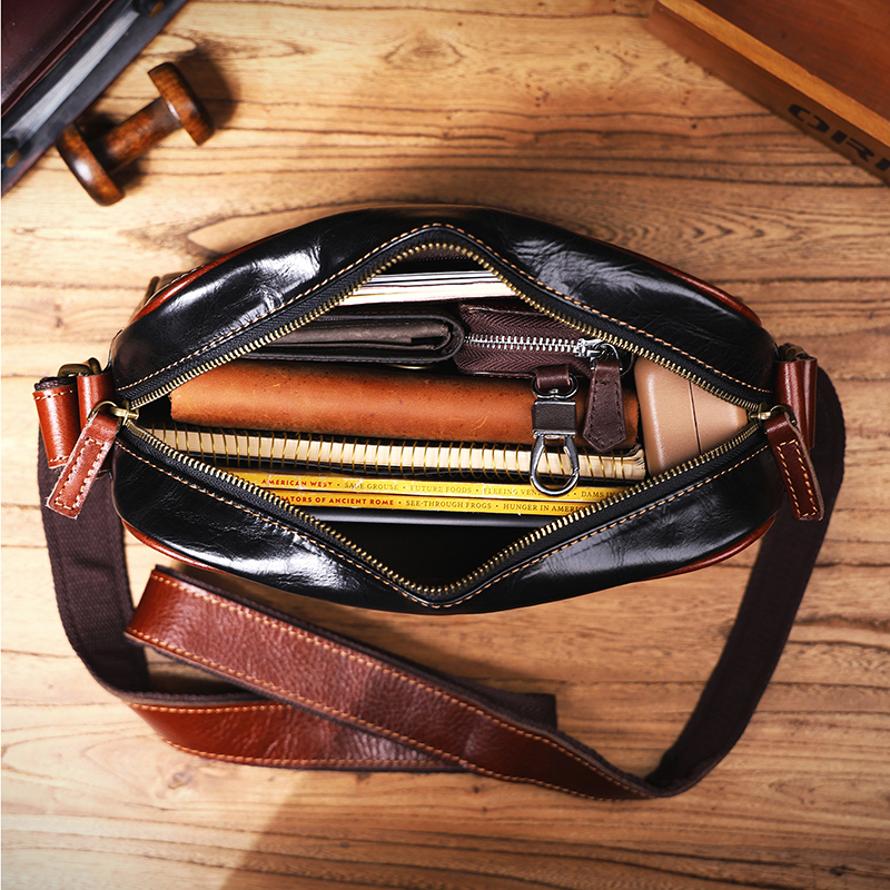 Vintage Genuine Leather Shoulder Bag VB26-KKICO