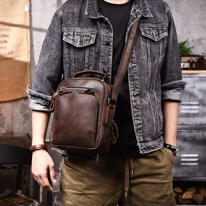 Vintage Genuine Leather Shoulder Bag VB30