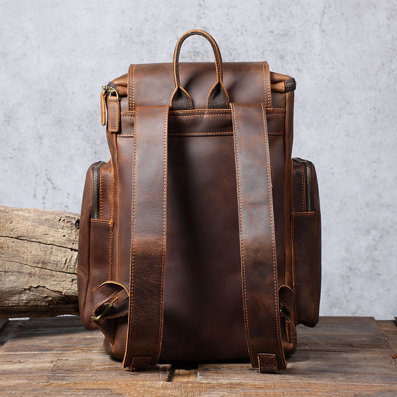 Vintage Genuine Leather Backpack VB08-KKICO