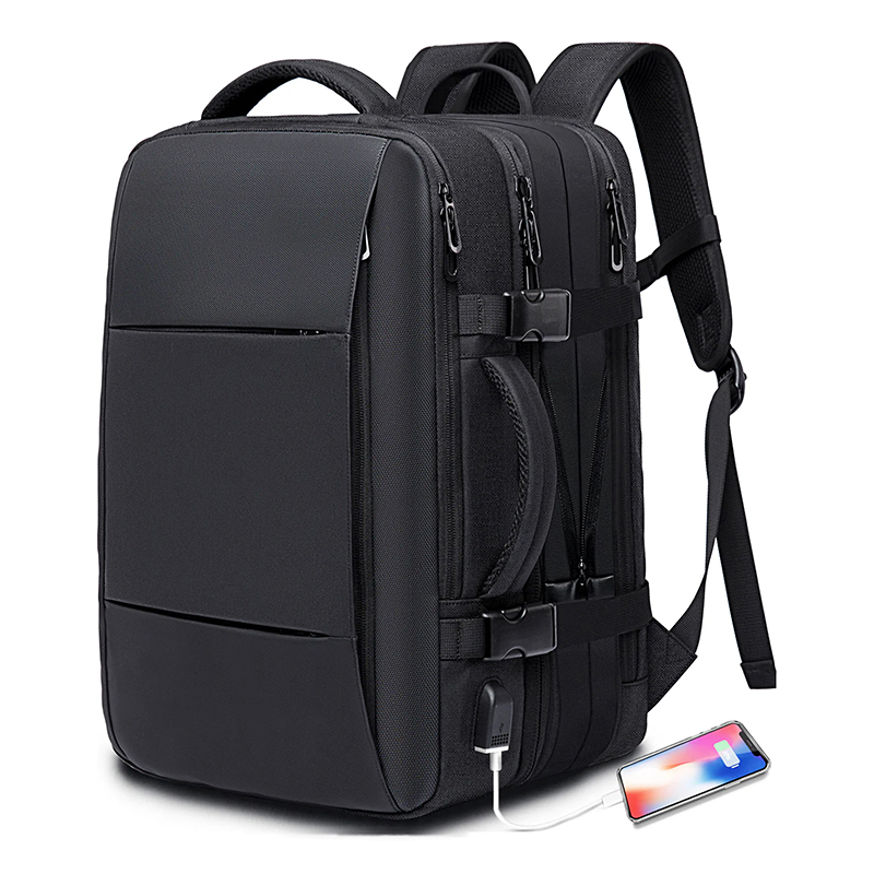 Pro-Carry Waterproof Expandable Backpack: Flight-Approved Travel Gear