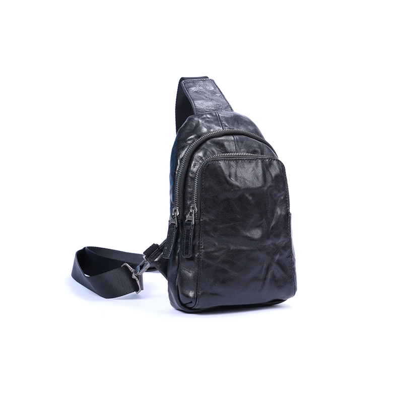 Vintage Genuine Leather Chest Bag VB12-KKICO