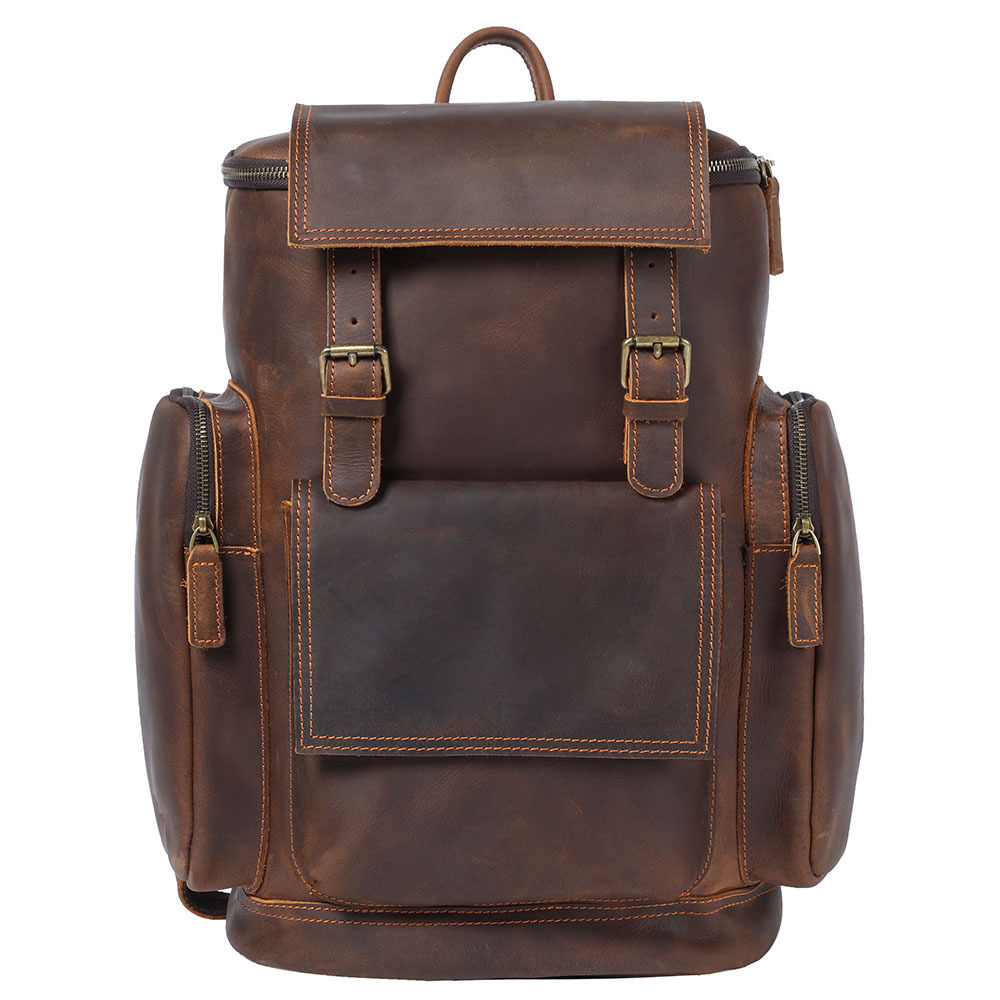Vintage Genuine Leather Backpack VB08
