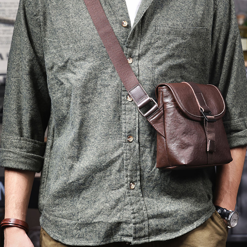 Genuine Leather Vintage Mailman Bag VB21