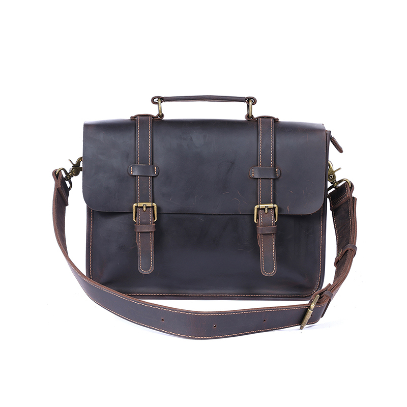 Genuine Leather Vintage Messenger Bag VB32