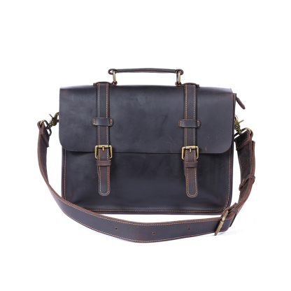 Genuine Leather Vintage Messenger Bag VB32