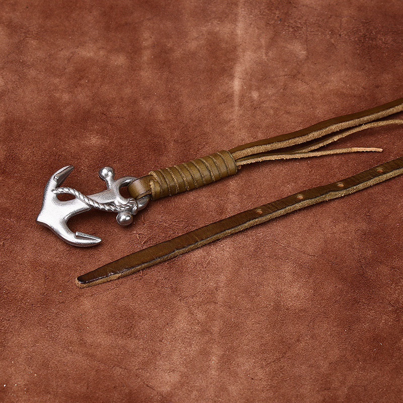 Ins-style Embossed Genuine Leather Belt 0.8cm Wide B28