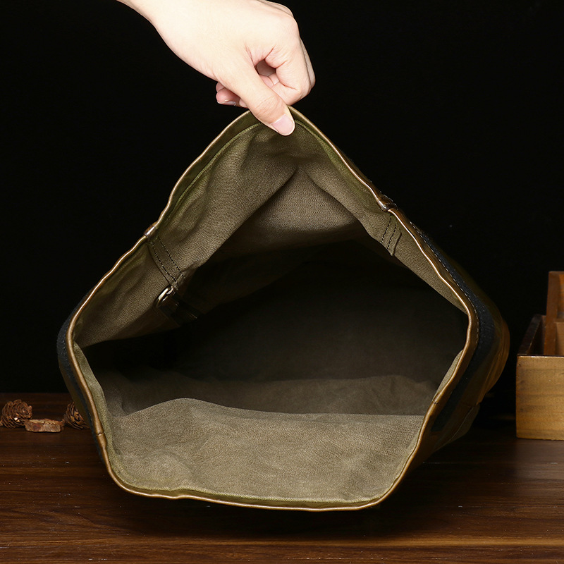 Vintage Genuine Leather Backpack