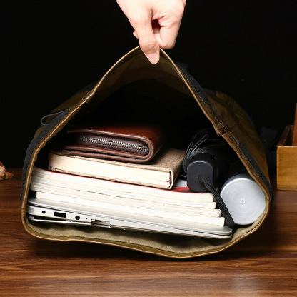 Vintage Genuine Leather Backpack