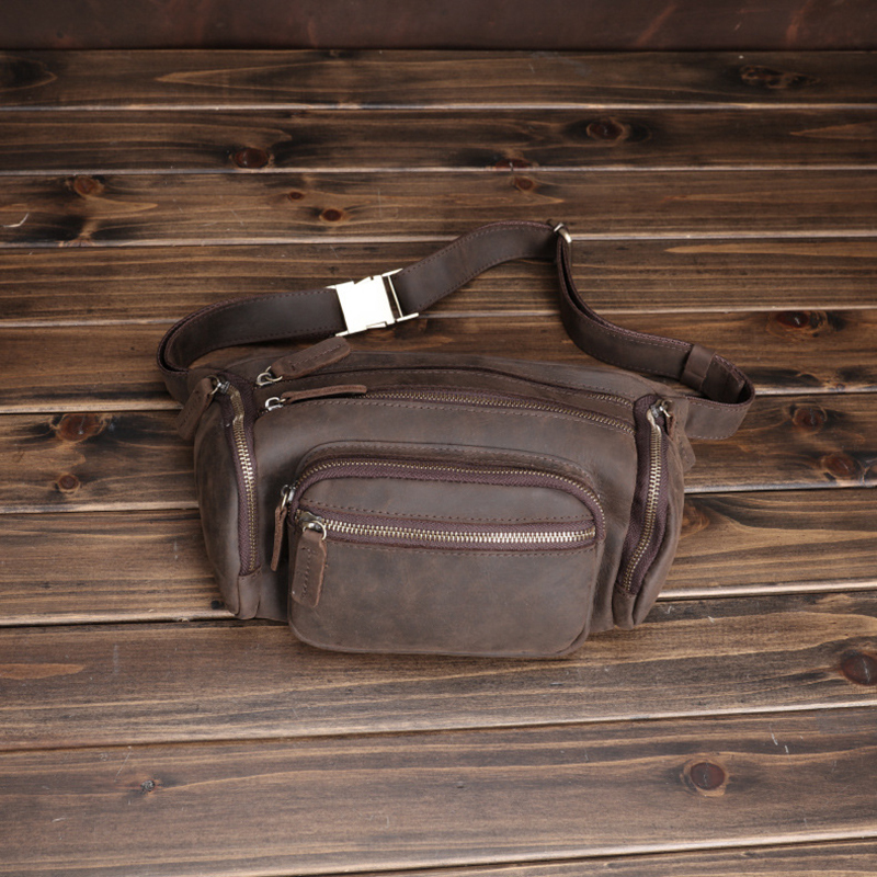 Vintage Genuine Leather Waist Bag VB05