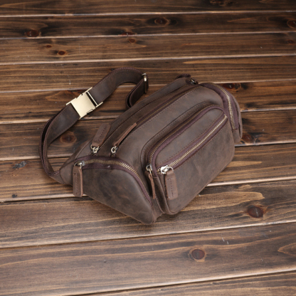 Vintage Genuine Leather Waist Bag VB05