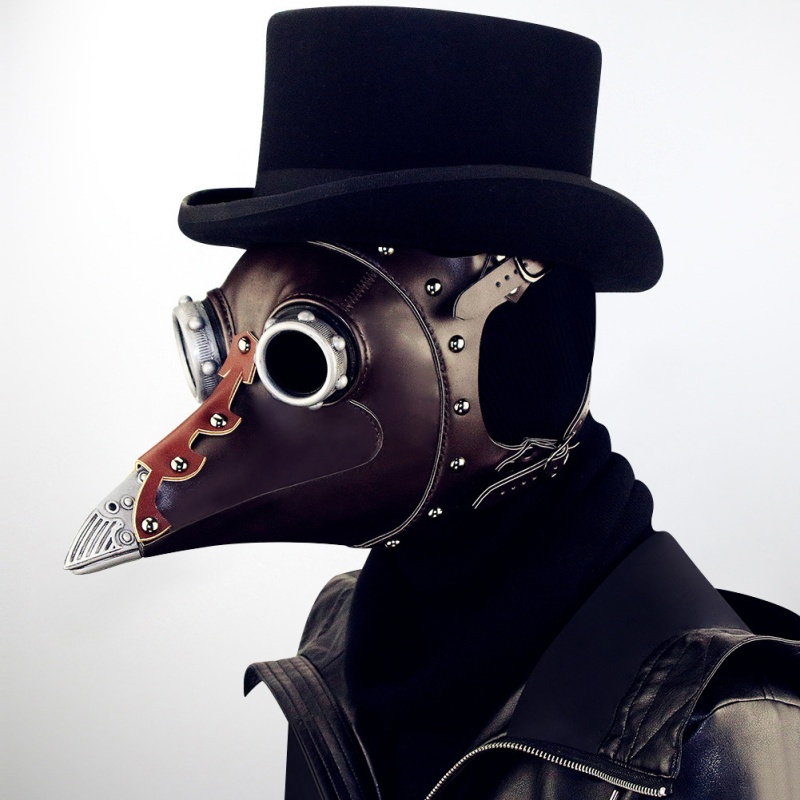 Steampunk Plague Doctor Halloween Costume Accessories