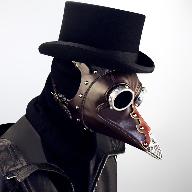 Steampunk Plague Doctor Halloween Costume Accessories