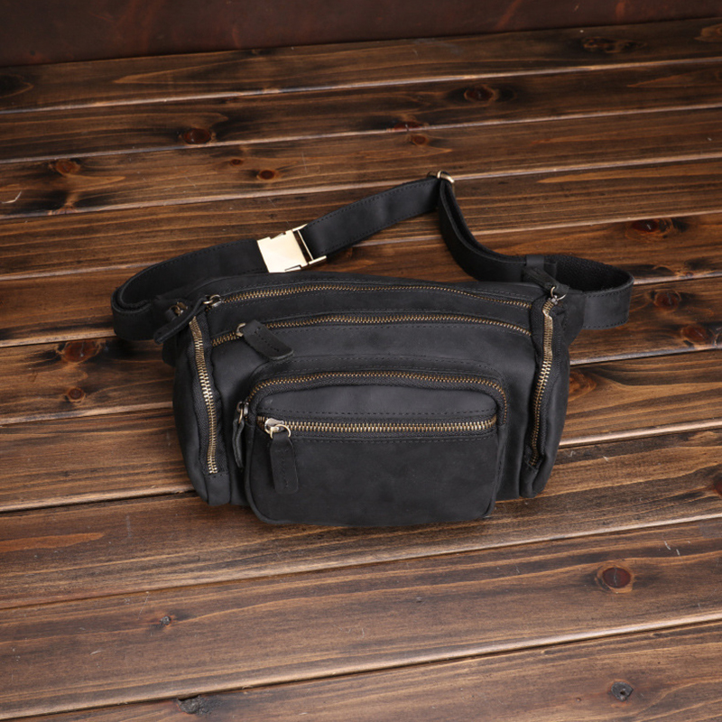 Vintage Genuine Leather Waist Bag VB05