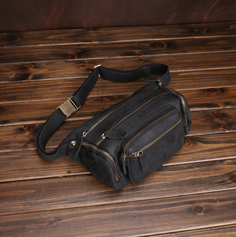Vintage Genuine Leather Waist Bag VB05