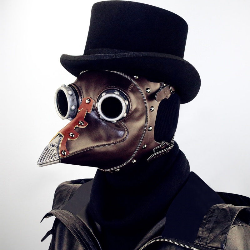 Steampunk Plague Doctor Halloween Costume Accessories