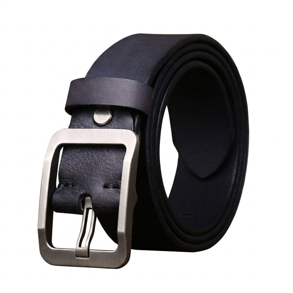 Vintage Genuine Leather Belt Wide 3.8CM B64-KKICO