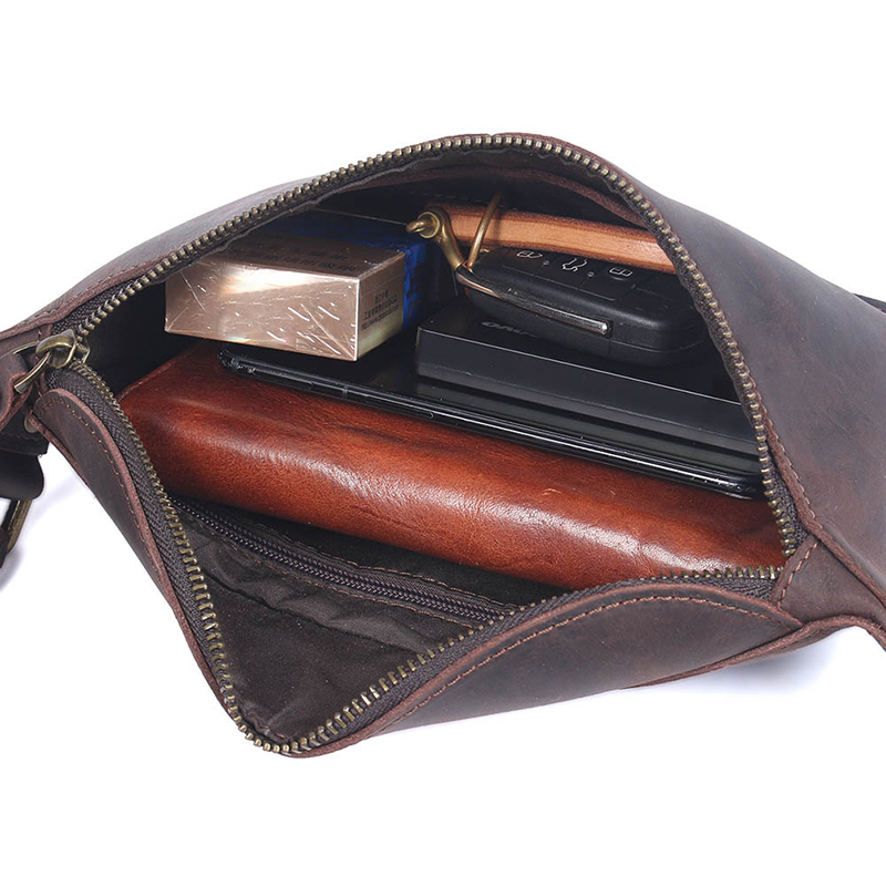 Vintage Genuine Leather Waist Bag VB06